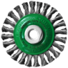 Austromex 1574 Cepillo circular de Alambre inoxidable trenzado