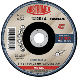 Austromex 2014 Disco para corte de metal