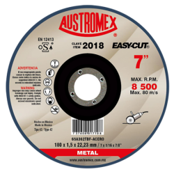 Austromex 2018 Disco para corte de metal