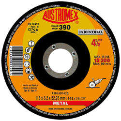 Austromex 390 Disco de corte 4-1/2