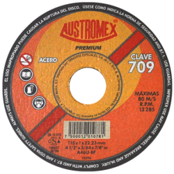 Austromex 709 Disco para corte de metal